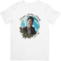 Memorial White Tee Flower Frame