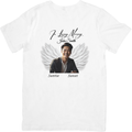 Memorial White Tee Wings